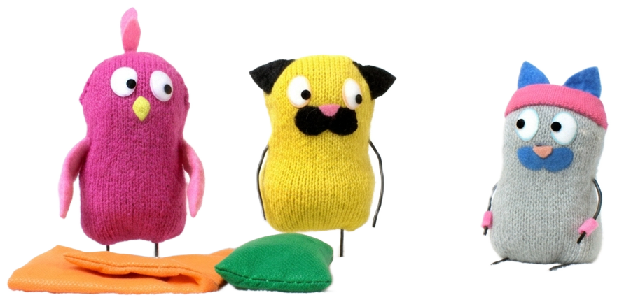 Talking Planet characters